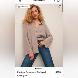 Fantino Cashmere Collared Cardigan